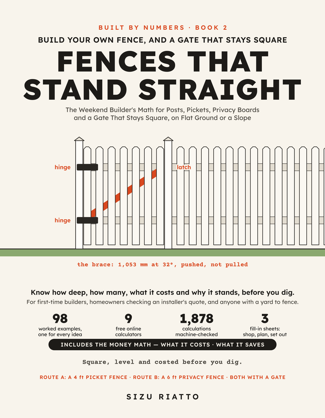 Fences That Stand Straight — Built by Numbers Book 2 cover