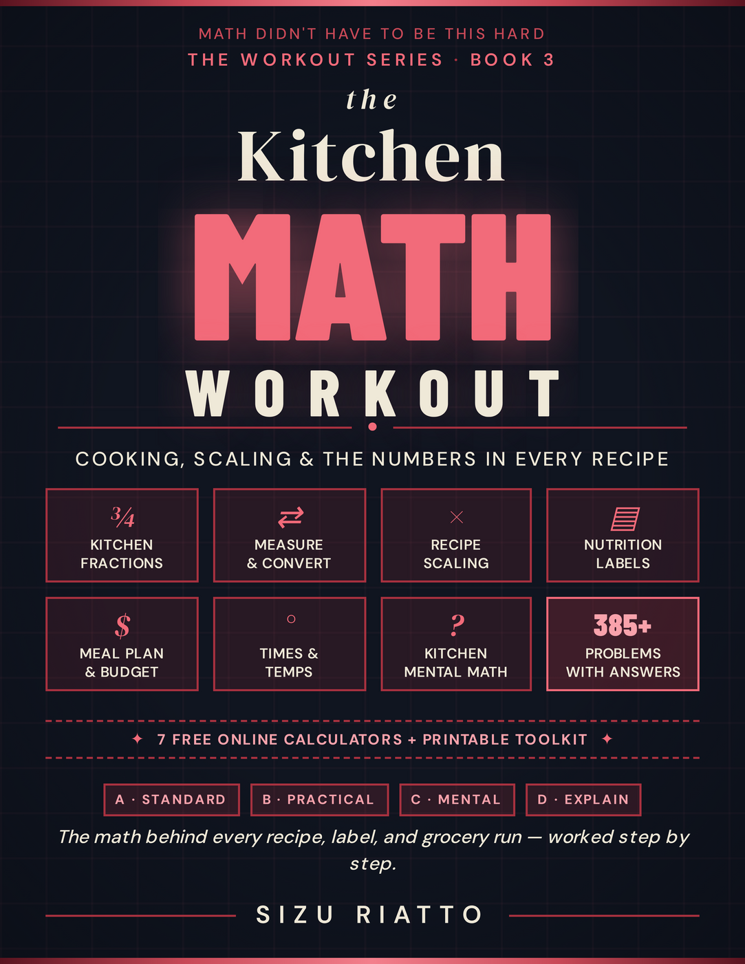The Kitchen Math Workout — Book 3 cover